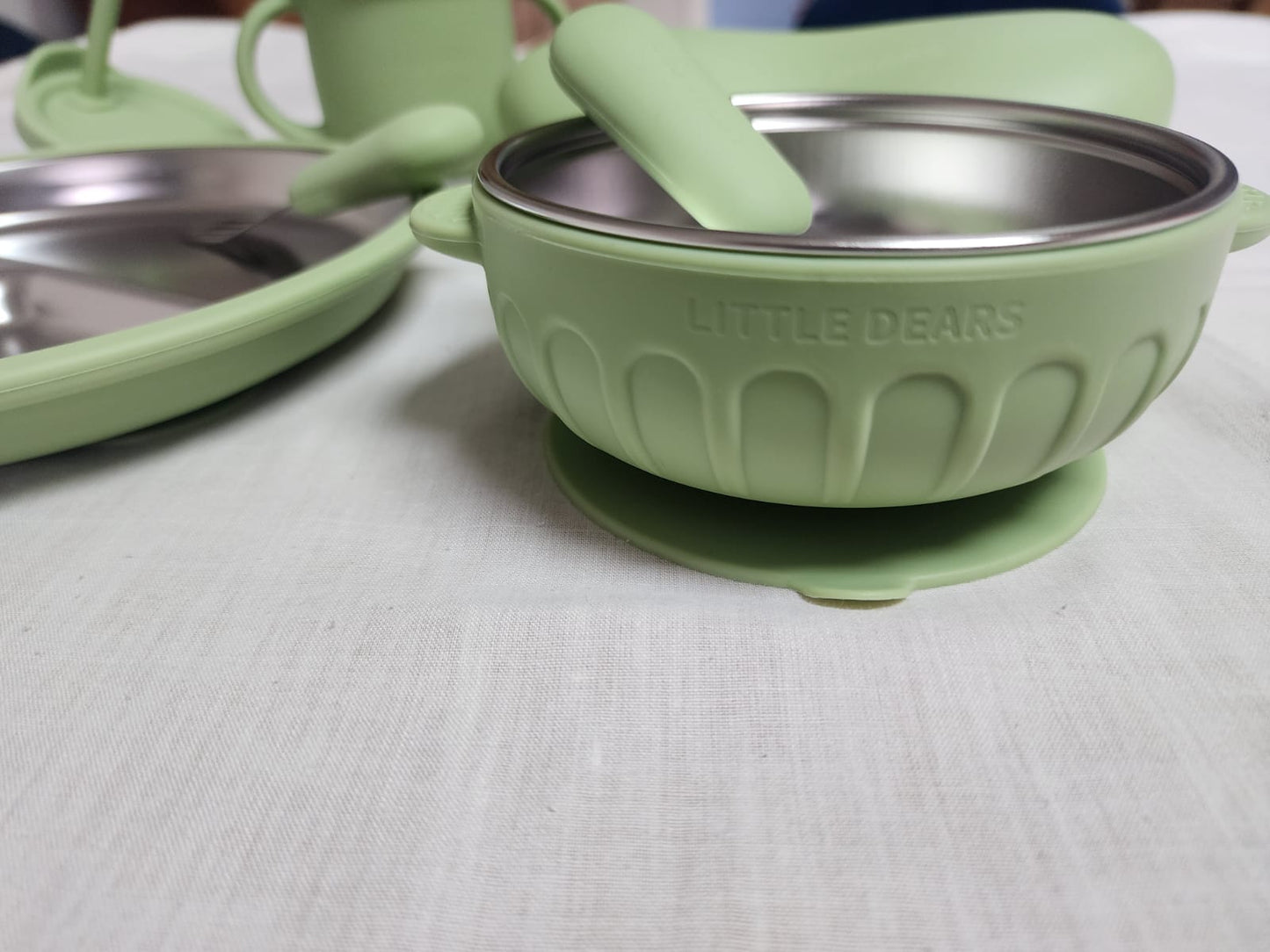 Little Dears stainless steel feeding set