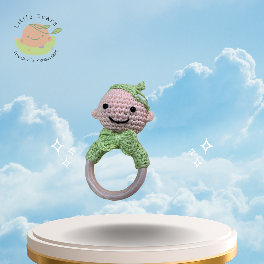 Little dears handmade baby teether