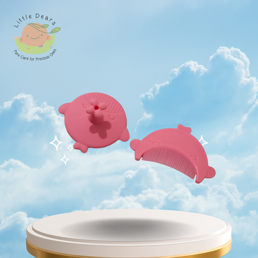 Silicone Baby Comb & Brush