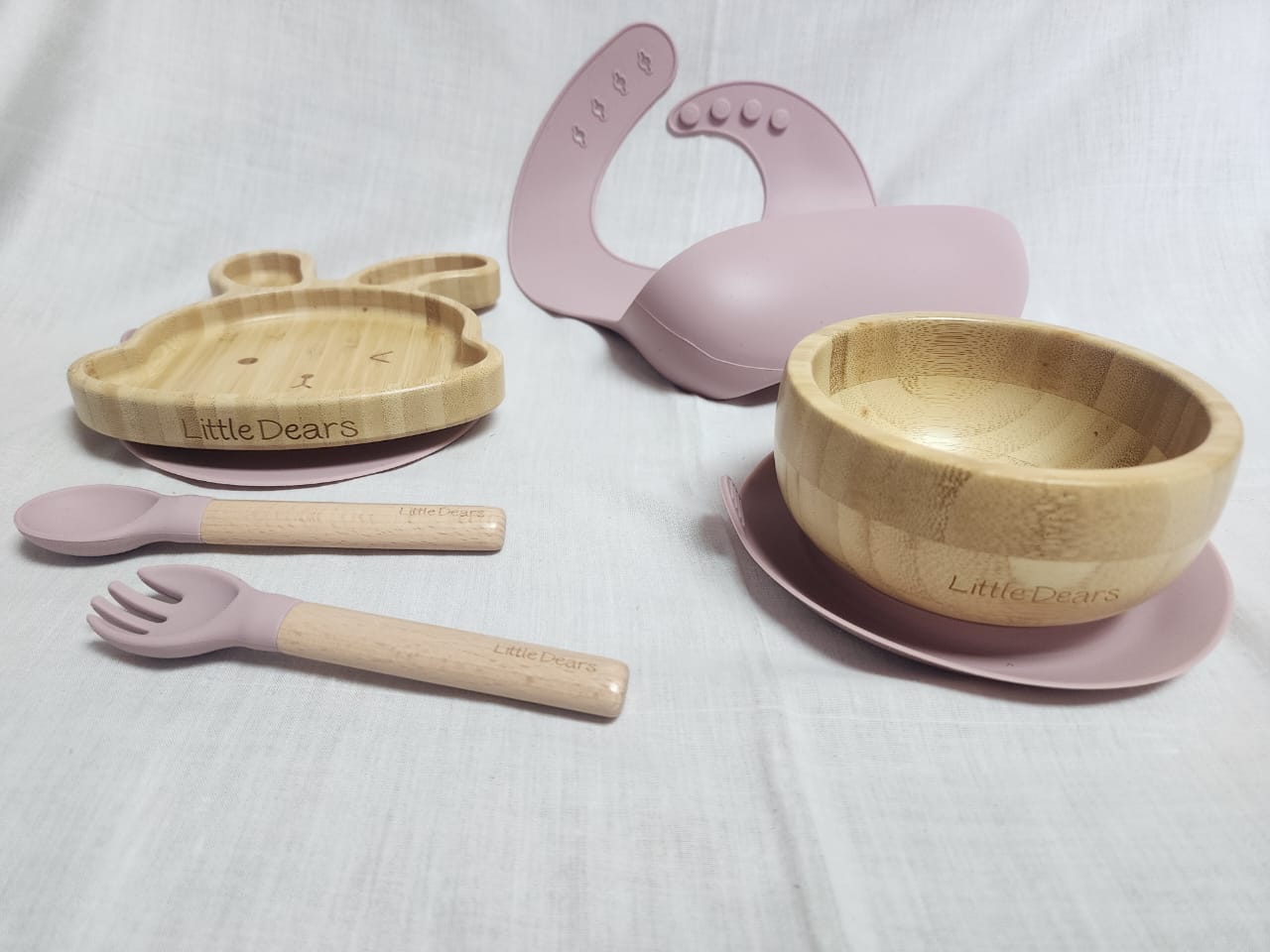 Little Dears Bamboo feeding set