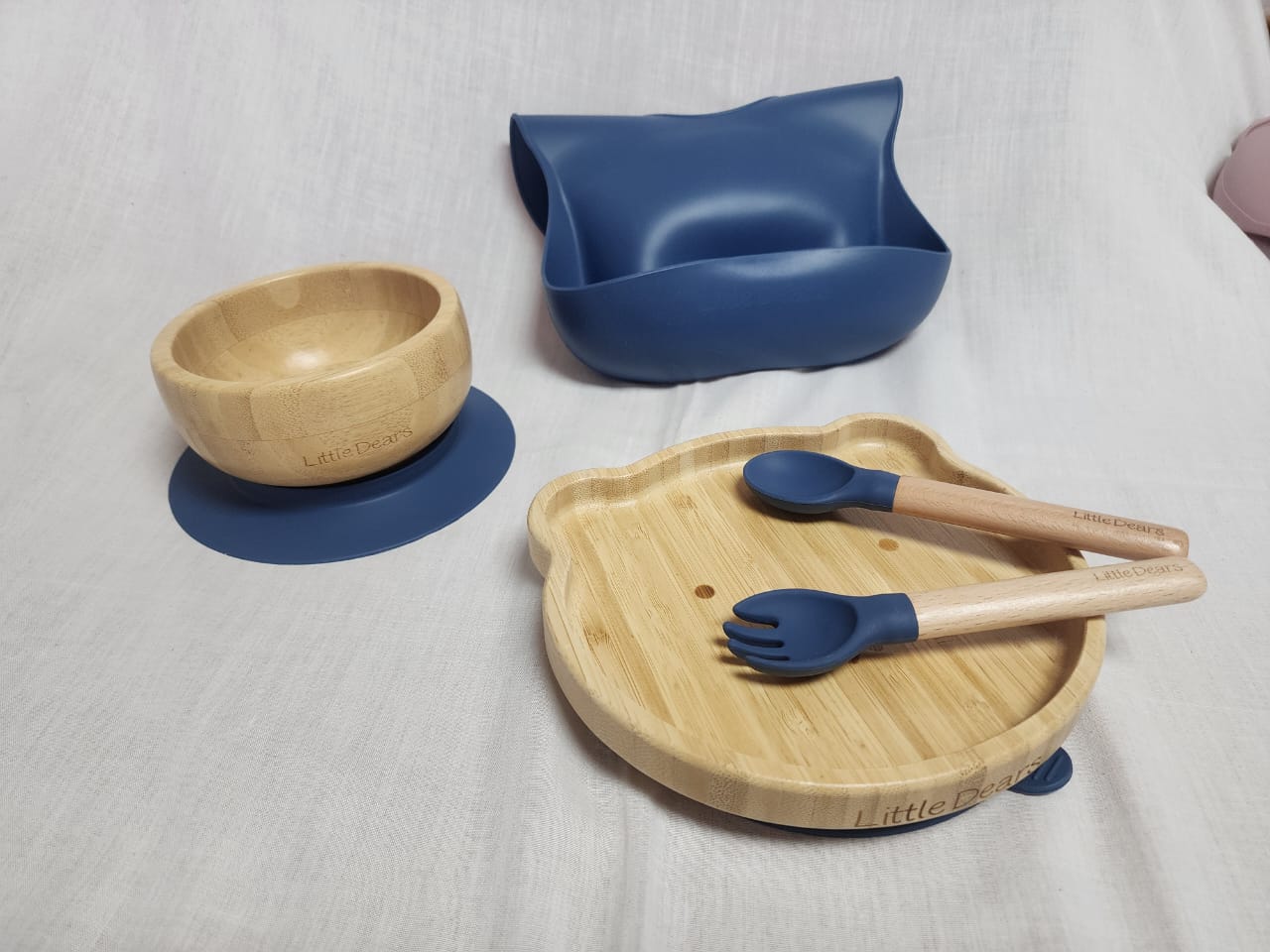 Little Dears Bamboo feeding set