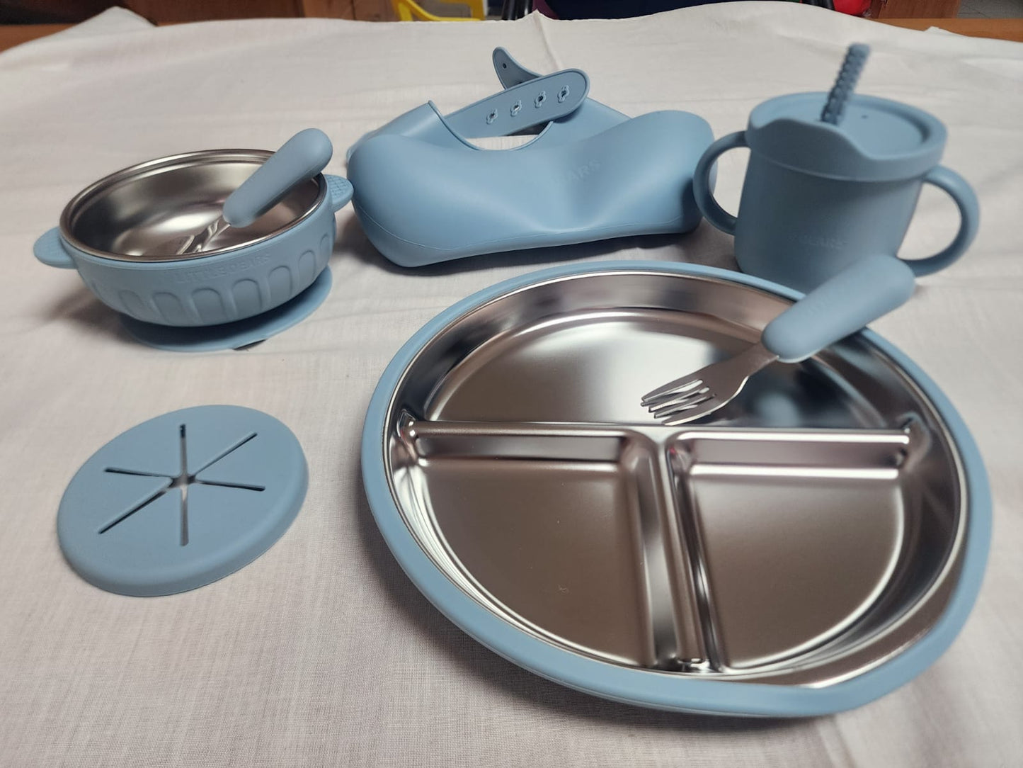 Little Dears stainless steel feeding set