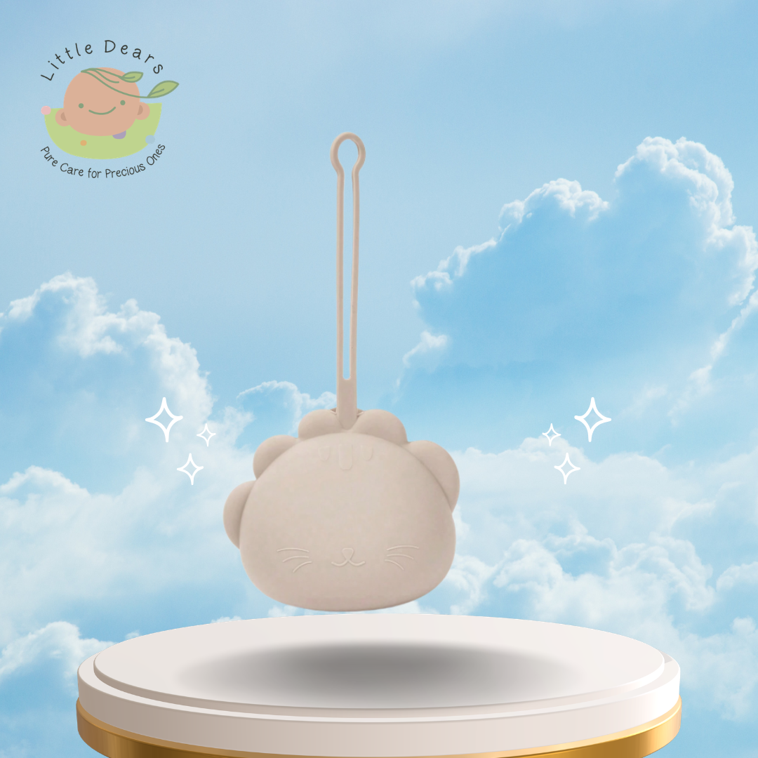 Cozy Pixies 1pc Portable Silicone Pacifier Storage Box