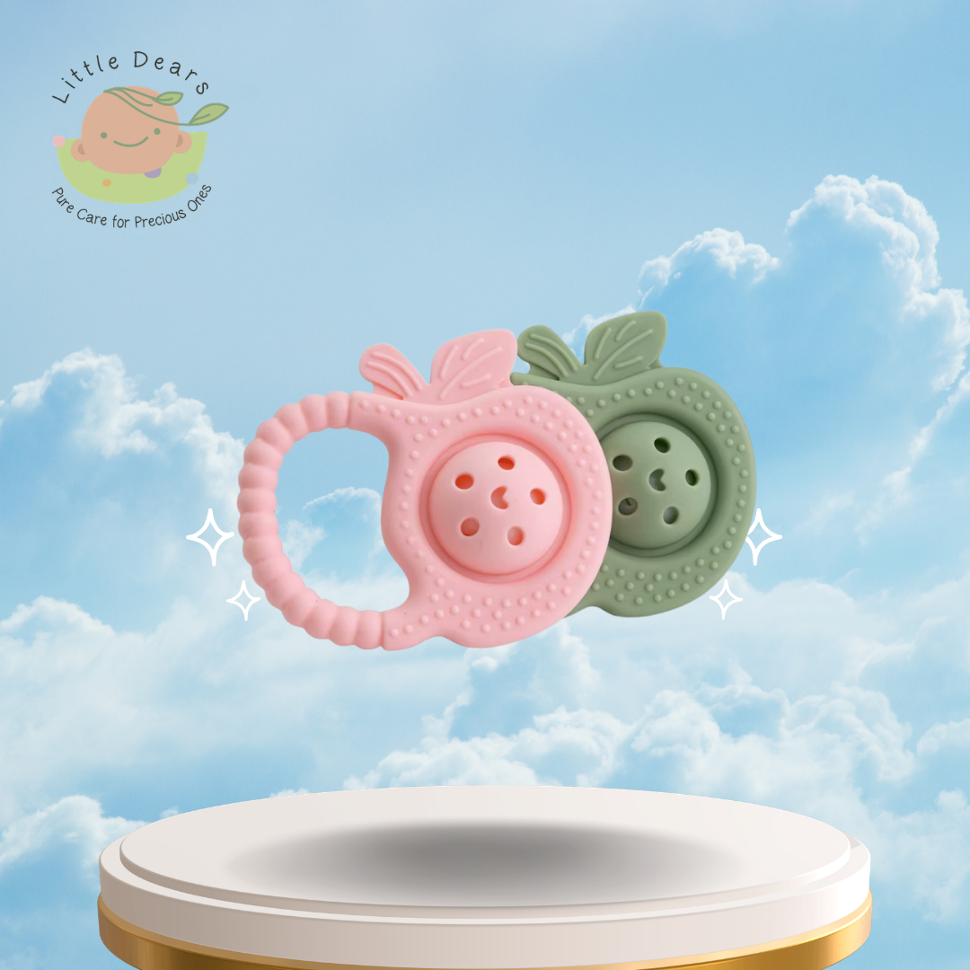 Teether with sound